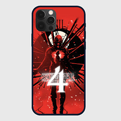 Чехол для iPhone 12 Pro Max Stranger things 4 сезон, цвет: 3D-черный