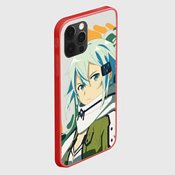 Чехол для iPhone 12 Pro Max Асада Сино -Sword Art Online, цвет: 3D-красный — фото 2