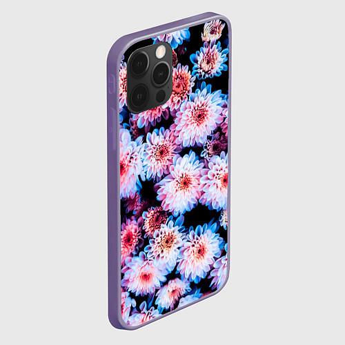 Чехол iPhone 12 Pro Max My Flowers / 3D-Серый – фото 2