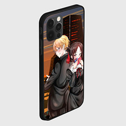 Чехол для iPhone 12 Pro Max Госпожа Кагуя Love is war Синомия Миюки Сироганэ, цвет: 3D-черный — фото 2