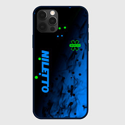 Чехол для iPhone 12 Pro Max Niletto абстракция, цвет: 3D-черный