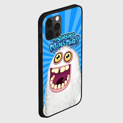 Чехол iPhone 12 Pro Max My singing monsters Мамунт / 3D-Черный – фото 2