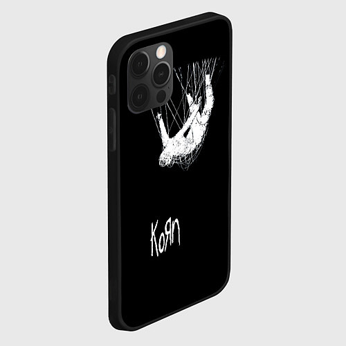 Чехол iPhone 12 Pro Max KoЯn Korn / 3D-Черный – фото 2