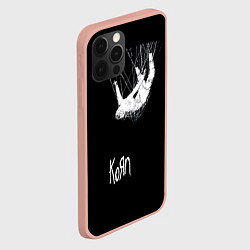 Чехол для iPhone 12 Pro Max KoЯn Korn, цвет: 3D-светло-розовый — фото 2