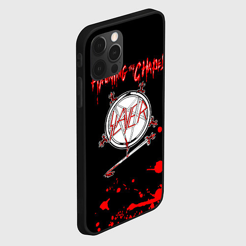 Чехол iPhone 12 Pro Max Haunting the Chapel - Slayer / 3D-Черный – фото 2