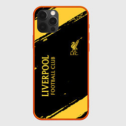 Чехол для iPhone 12 Pro Max Liverpool fc ливерпуль фс, цвет: 3D-красный