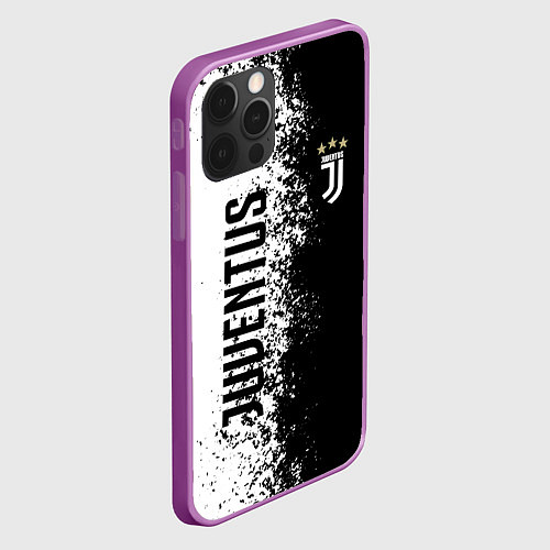 Чехол iPhone 12 Pro Max Juventus ювентус 2019 / 3D-Сиреневый – фото 2