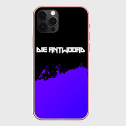 Чехол для iPhone 12 Pro Max Die Antwoord Purple Grunge, цвет: 3D-светло-розовый