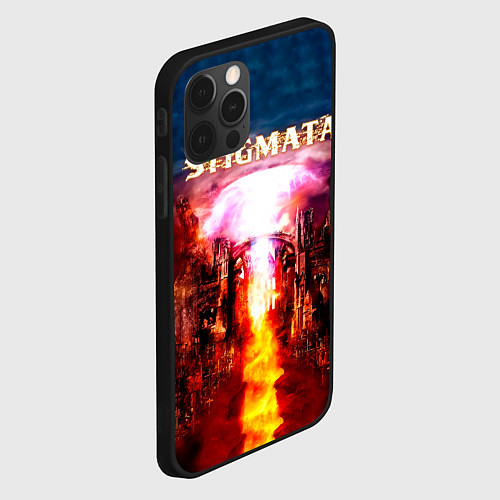 Чехол iPhone 12 Pro Max Stigmata альбом / 3D-Черный – фото 2