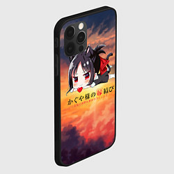 Чехол для iPhone 12 Pro Max Синомия - Love is war Госпожа Кагуя, цвет: 3D-черный — фото 2