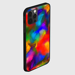 Чехол для iPhone 12 Pro Max Палитра художника, цвет: 3D-черный — фото 2