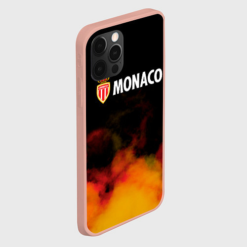 Чехол iPhone 12 Pro Max Monaco монако туман / 3D-Светло-розовый – фото 2