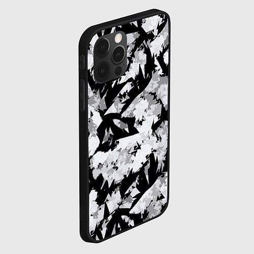 Чехол iPhone 12 Pro Max Радикал Radical / 3D-Черный – фото 2