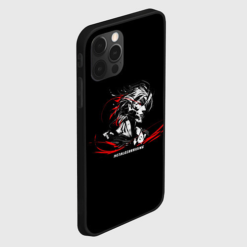 Чехол iPhone 12 Pro Max METAL GEAR RISING: REVENGEANCE / 3D-Черный – фото 2