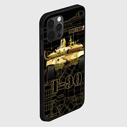 Чехол для iPhone 12 Pro Max T-90M Владимир, цвет: 3D-черный — фото 2