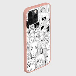 Чехол для iPhone 12 Pro Max Tokyo Revengers паттерн, цвет: 3D-светло-розовый — фото 2