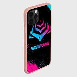 Чехол для iPhone 12 Pro Max Warframe Neon Gradient, цвет: 3D-светло-розовый — фото 2