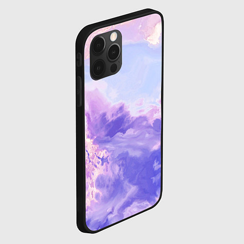 Чехол iPhone 12 Pro Max Муссон Красок / 3D-Черный – фото 2