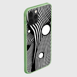 Чехол для iPhone 12 Pro Max Geometric vanguard composition Fashion trend, цвет: 3D-салатовый — фото 2
