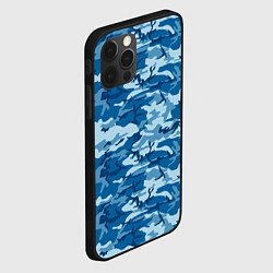 Чехол для iPhone 12 Pro Max Камуфляж морской, цвет: 3D-черный — фото 2