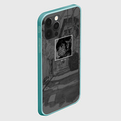 Чехол для iPhone 12 Pro Max MASKA, цвет: 3D-мятный — фото 2