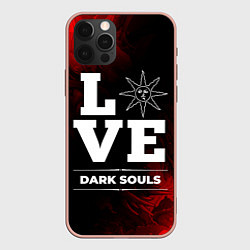 Чехол для iPhone 12 Pro Max Dark Souls Love Классика, цвет: 3D-светло-розовый