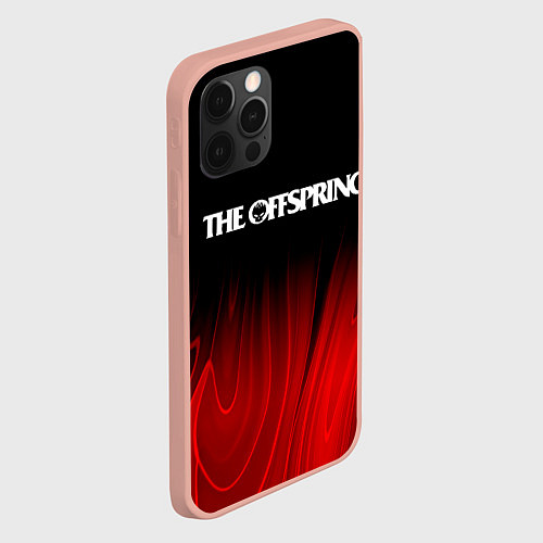 Чехол iPhone 12 Pro Max The Offspring Red Plasma / 3D-Светло-розовый – фото 2