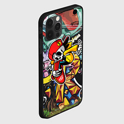 Чехол для iPhone 12 Pro Max Cool skater, цвет: 3D-черный — фото 2