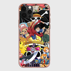 Чехол iPhone 12 Pro Max One Pieceгерои