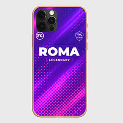 Чехол для iPhone 12 Pro Max Roma Legendary Sport Grunge, цвет: 3D-светло-розовый
