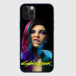 Чехол для iPhone 12 Pro Max Cyberpunk - girl grillz, цвет: 3D-черный