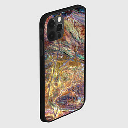 Чехол для iPhone 12 Pro Max Горная порода возраст которых превышает 3,6 миллиа, цвет: 3D-черный — фото 2