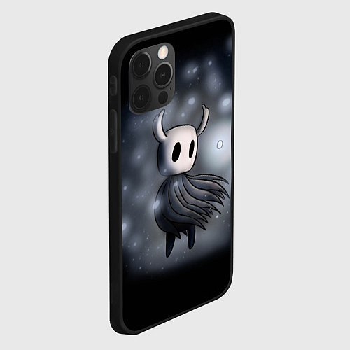 Чехол iPhone 12 Pro Max Hollow Knight ветер / 3D-Черный – фото 2