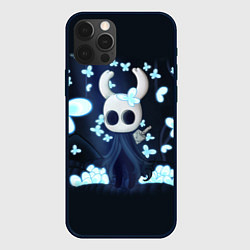 Чехол для iPhone 12 Pro Max Hollow Knight бабочки, цвет: 3D-черный