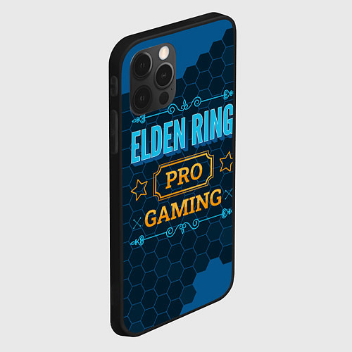 Чехол iPhone 12 Pro Max Игра Elden Ring: pro gaming / 3D-Черный – фото 2