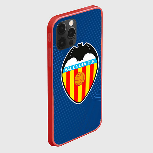 Чехол iPhone 12 Pro Max Valencia Sport / 3D-Красный – фото 2