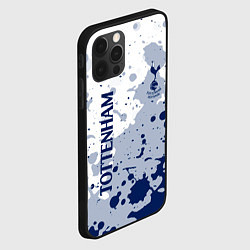 Чехол для iPhone 12 Pro Max Tottenham hotspur Брызги красок, цвет: 3D-черный — фото 2