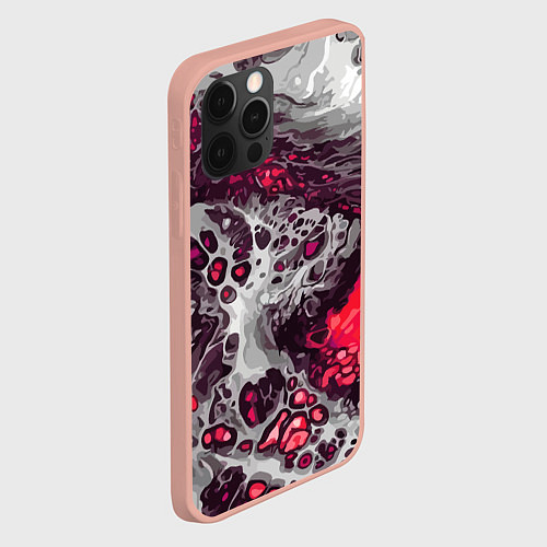 Чехол iPhone 12 Pro Max Ожег / 3D-Светло-розовый – фото 2