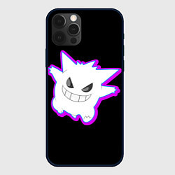 Чехол для iPhone 12 Pro Max Pokemon gengar, цвет: 3D-черный