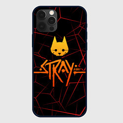 Чехол для iPhone 12 Pro Max Stray cat игра блуждающий кот, цвет: 3D-черный