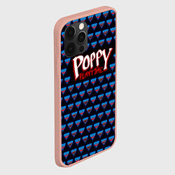 Чехол для iPhone 12 Pro Max Poppy Playtime - Huggy Wuggy Pattern, цвет: 3D-светло-розовый — фото 2