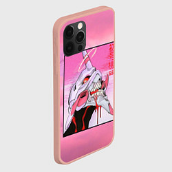 Чехол для iPhone 12 Pro Max EVANGELION PINK Берсерк mode, цвет: 3D-светло-розовый — фото 2