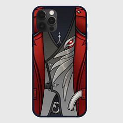 Чехол для iPhone 12 Pro Max Образ Дилюка Алая ночь - Геншин импакт, цвет: 3D-черный