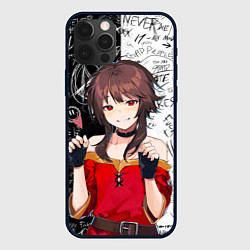 Чехол для iPhone 12 Pro Max Мегумин - Коносуба, цвет: 3D-черный