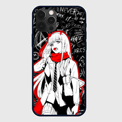 Чехол iPhone 12 Pro Max Zero two с чупачупсом - любимый во франксе