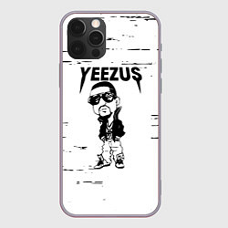 Чехол для iPhone 12 Pro Max Kanye west - yeezus, цвет: 3D-серый