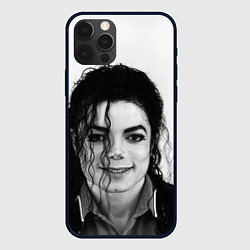 Чехол для iPhone 12 Pro Max Майкл Джексон Фото, цвет: 3D-черный