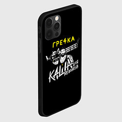 Чехол для iPhone 12 Pro Max Гречка каша мужиков, цвет: 3D-черный — фото 2