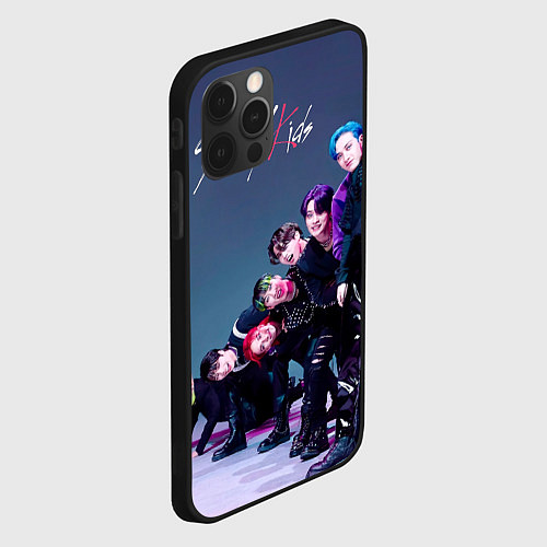 Чехол iPhone 12 Pro Max Stray Kids K Idols / 3D-Черный – фото 2