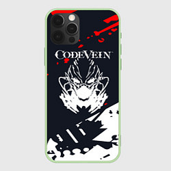 Чехол для iPhone 12 Pro Max Code vein Краска, цвет: 3D-салатовый